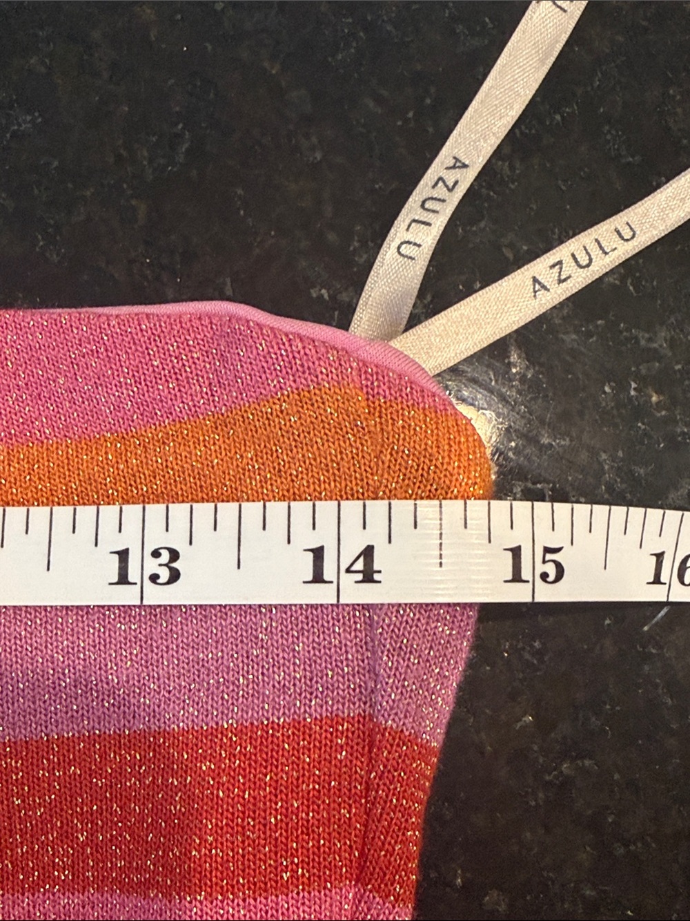 NWT Anthropologie AZULU Rozita Cutout Halter Mini Dress Raspberry Stripe Medium - Picture 9 of 14